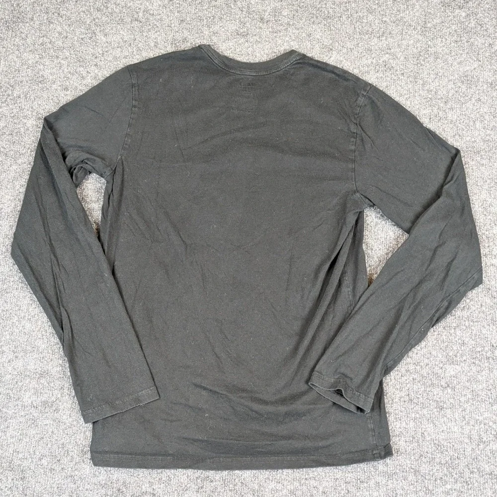 Polo Ralph Lauren Polo Bear Black Long Sleeve T-Shirt Mens Small Cotton Graphic